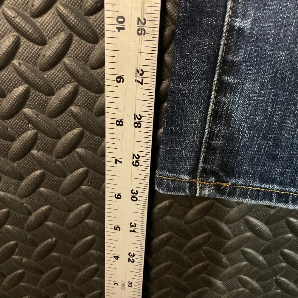 AG Adriano Goldschmied Dark Wash Blue Stilt‎ Cigarette Denim Jeans Women Size 14